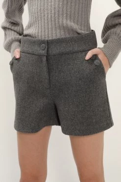 STORETS CLOTHING Eden Slim Fit Buttoned Shorts