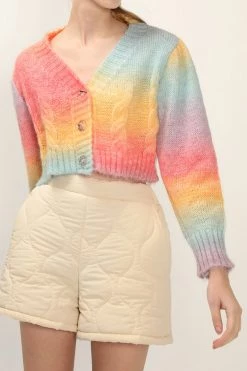STORETS Haven Rainbow Cardigan
