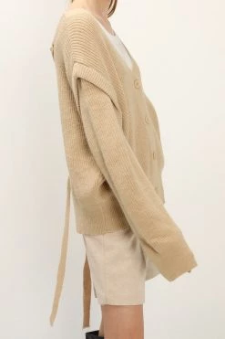 STORETS CLOTHING Iris Eyelet Back Cardigan