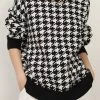 STORETS SALE CLOTHING Jocelyn Houndstooth Sweater