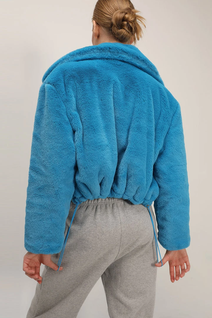 STORETS Leah Fluffy Cropped Jacket CLOTHING