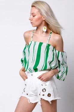 STORETS SALE CLOTHING Bera Eyelet Punching Shorts