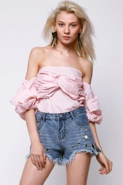 STORETS SALE CLOTHING Bera Eyelet Punching Shorts