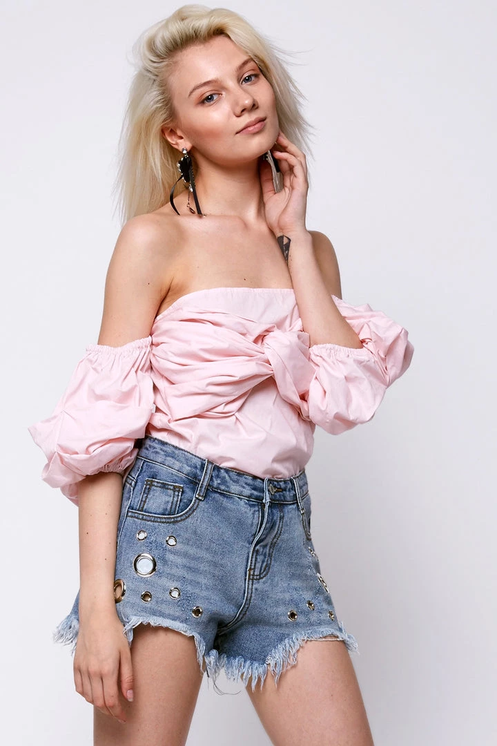 STORETS SALE CLOTHING Bera Eyelet Punching Shorts