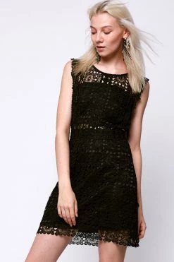 STORETS SALE Yula Lace Punching Dress CLOTHING