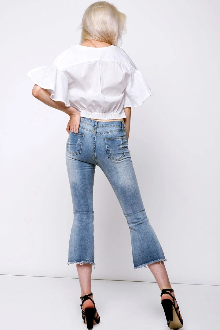 STORETS SALE Angelica Embroidery Jeans