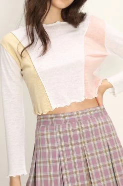 STORETS Halo Color Block T-shirt CLOTHING