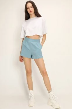 STORETS SALE CLOTHING Chandler Pintucked Shorts