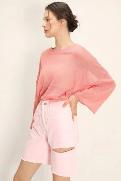 STORETS Paola See-thru Knitted Top