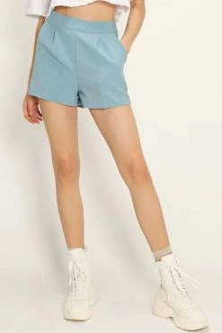 STORETS SALE CLOTHING Chandler Pintucked Shorts