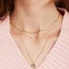 STORETS Multi-Chain Layered Necklace W/Mini Pendant ACCESSORIES