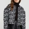 STORETS Miri Buttoned Leopard Print Jacket