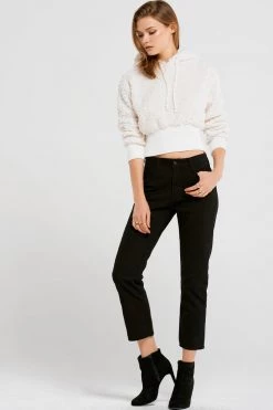 STORETS Hailey Teddy Hoodie Top CLOTHING