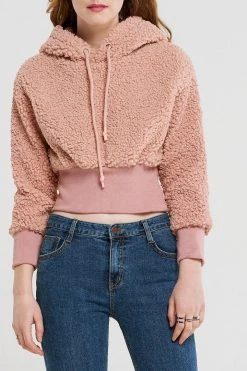 STORETS Hailey Teddy Hoodie Top CLOTHING