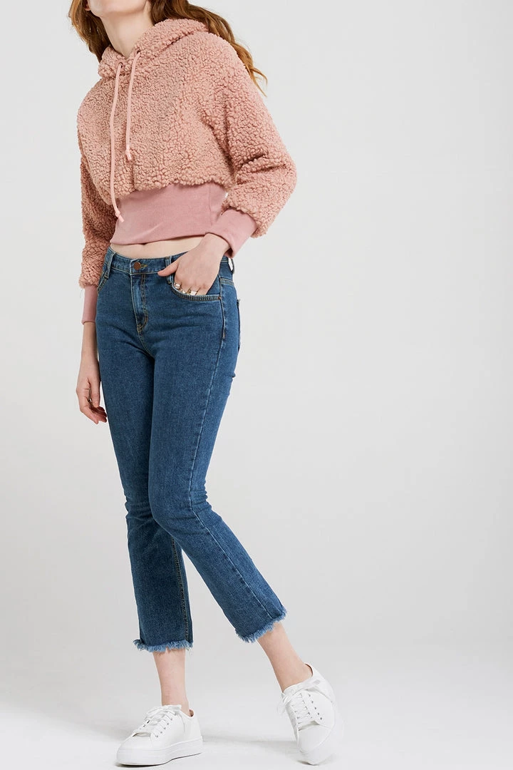 STORETS Hailey Teddy Hoodie Top CLOTHING