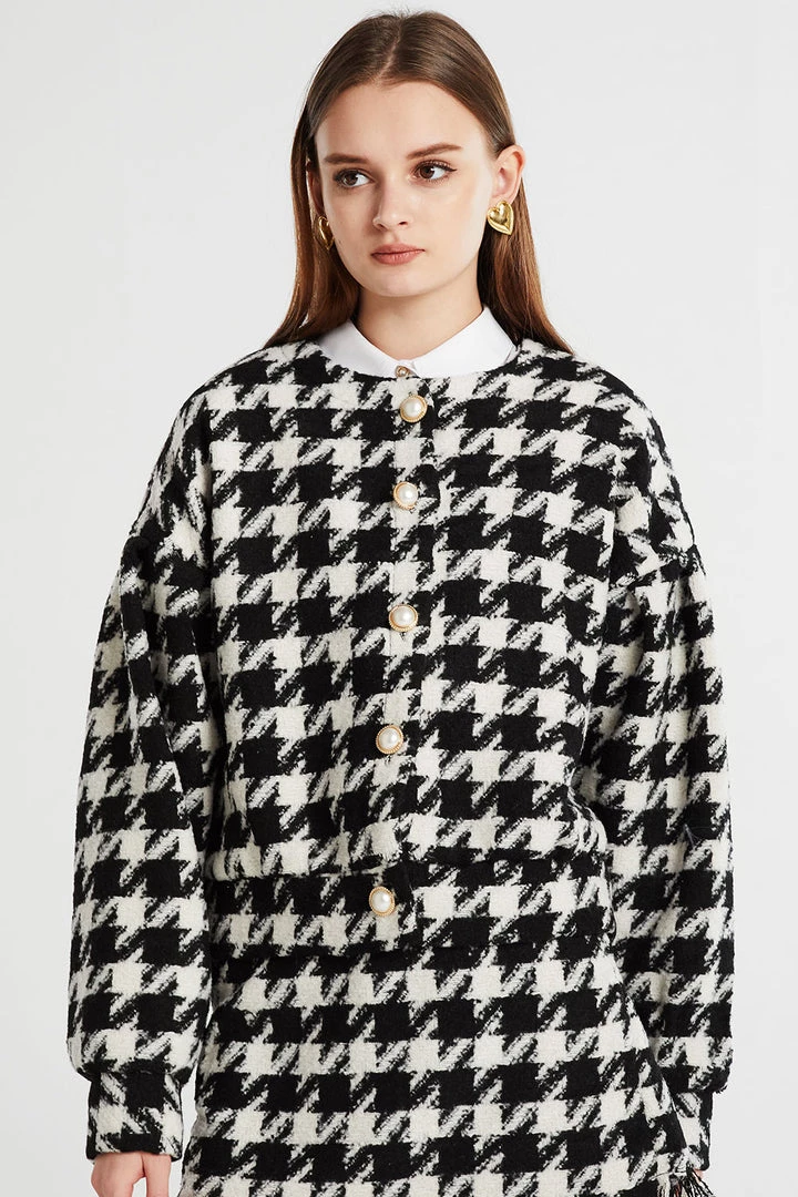 STORETS Lori Houndstooth 2 Piece Set CLOTHING