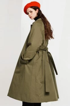 STORETS CLOTHING Lillian Padded Coat With Fur Scarf