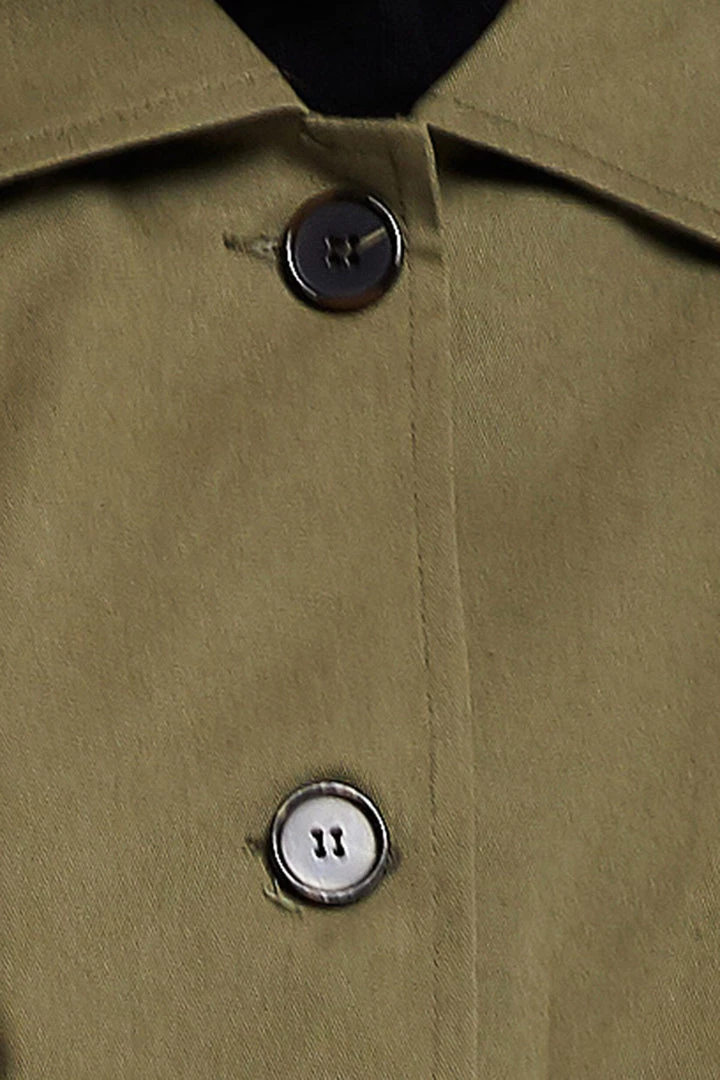 STORETS CLOTHING Lillian Padded Coat With Fur Scarf