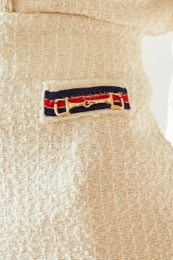 STORETS Luna Trim Detail Tweed Skirt