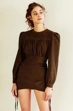 STORETS CLOTHING Rory Ruched Side Dress