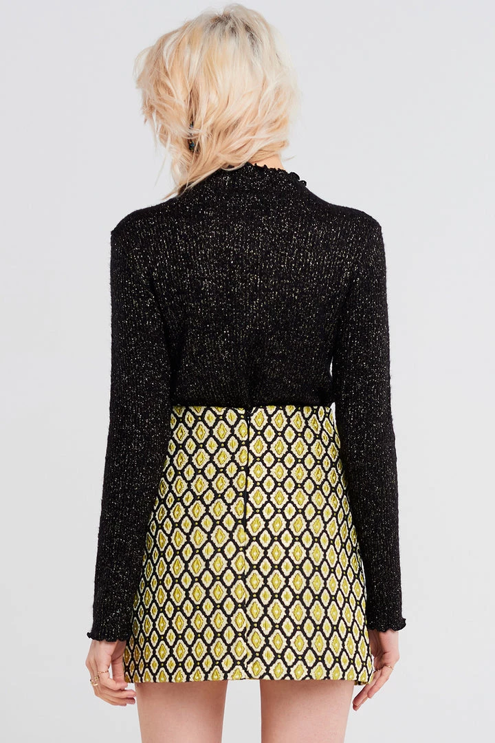 STORETS SALE Mia Jaquard Mini Skirt