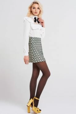 STORETS SALE Mia Jaquard Mini Skirt