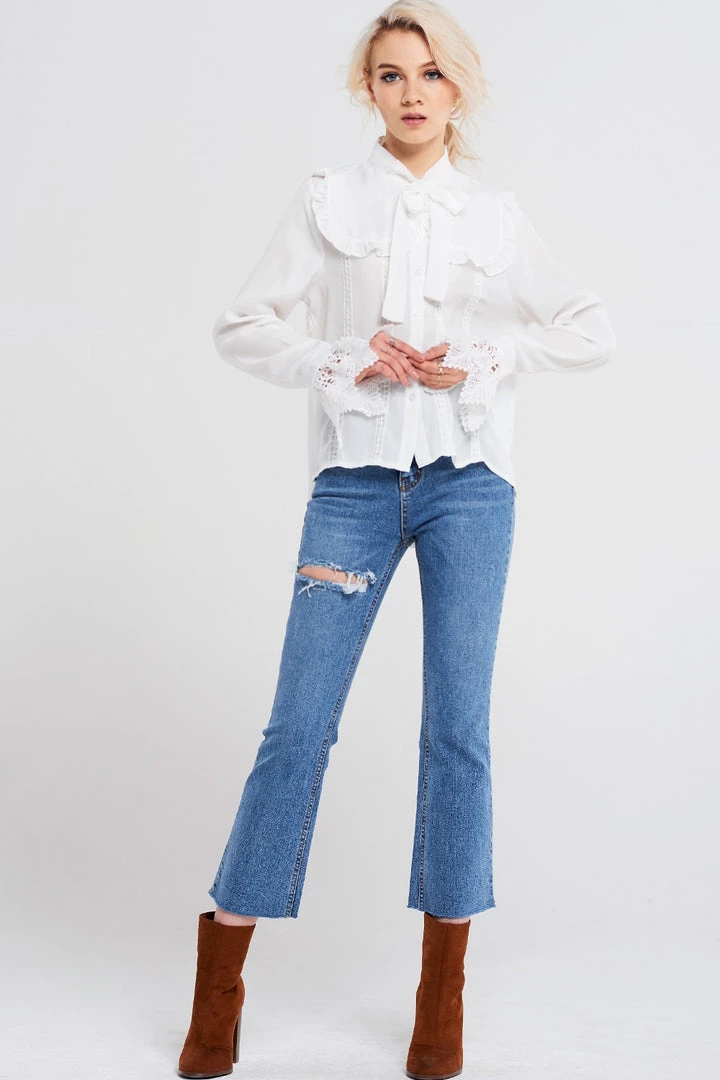 STORETS SALE Edna Cut Out Jeans