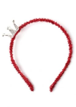 STORETS ACCESSORIES Petite Princess Headband-Red