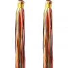 STORETS Rainbow Long Tassel Earrings