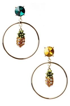 STORETS Tropical Crystal Earrings
