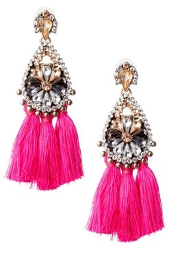 STORETS Water Drop Tassel Earrings ACCESSORIES