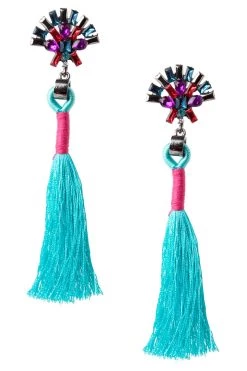 STORETS Fan Tassel Earrings ACCESSORIES