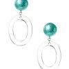 STORETS Mint Bangle Earring ACCESSORIES