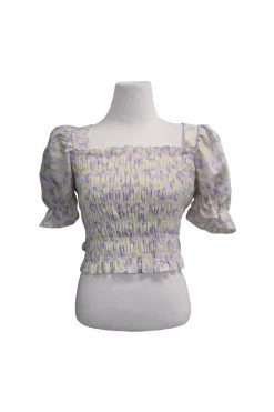 STORETS SALE Annie Floral Smocked Top