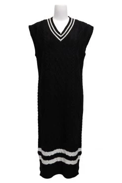 STORETS Emma Cable Knit Dress CLOTHING