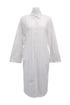 STORETS SALE Briella Striped Maxi Shirt Dress
