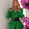 STORETS Influencer Brianna Oversized Handkerchief Blazer