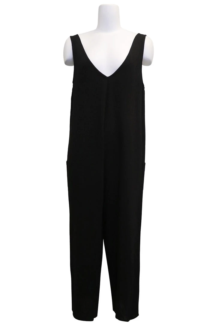 STORETS Laney Linen Smock Jumpsuit