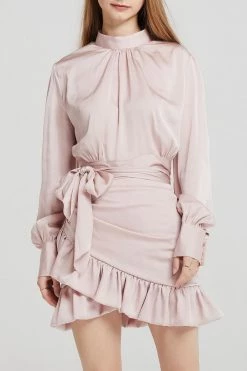 STORETS CLOTHING Kendall Satin Volume Blouse