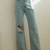 STORETS CLOTHING Haily Slash Ripped Jeans