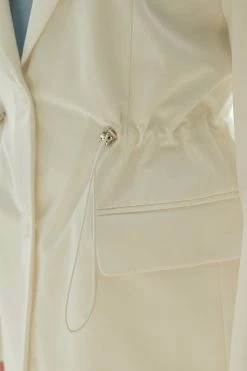 STORETS CLOTHING Casey Drawstring Waist Blazer