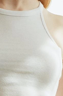 STORETS Bridget Cropped Halter Top