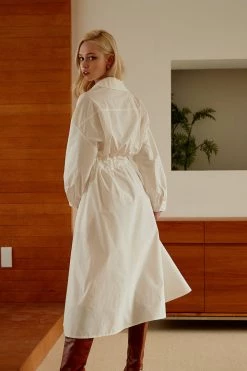 STORETS Marie Pintuck Shirt Dress