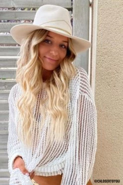 STORETS Averi Netted Knit Top