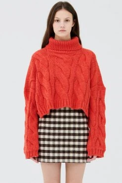 STORETS Palo Turtle Neck Cropped Sweater CLOTHING