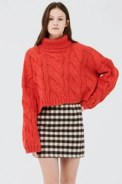 STORETS Palo Turtle Neck Cropped Sweater