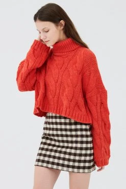STORETS Palo Turtle Neck Cropped Sweater CLOTHING