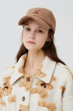 STORETS Influencer Dazzel Teddy Printed Cap ACCESSORIES