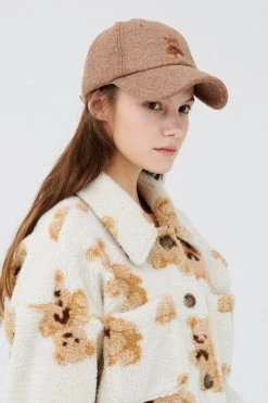 STORETS Influencer Dazzel Teddy Printed Cap ACCESSORIES