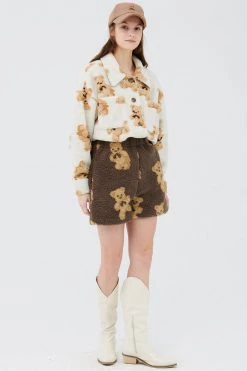 STORETS Sunny Teddy Faux Shearling Shorts